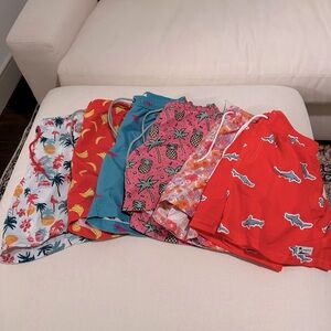 Colorful Kids' Swim Shorts Set
